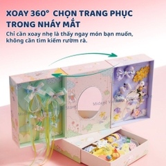 Phụ Kiện Kẹp Tóc Cho Bé Gái Hair Clips Gift Box 3+