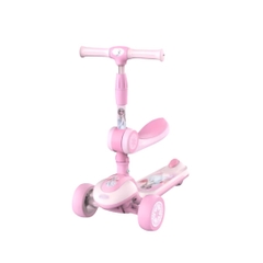 Xe Scooter Gấp Gọn Kèm Ghế Ngồi 2in1 Mesuca Disney- Frozen 3+
