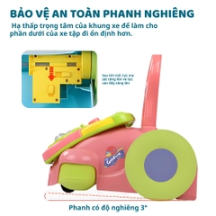 Xe Đẩy Tập Đi Cho Bé Kèm Bảng Đồ Chơi Montessori Goodway Music Baby Walker 6m+