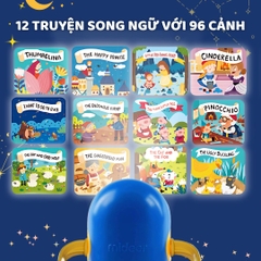 Đèn Pin Chiếu Hình Cổ Tích Cho Bé Mideer Kid Storybook Torch 3+