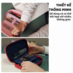 Hộp Đựng Bút Cho Bé Zoyzoii Pencil Case B20- Cầu Vồng