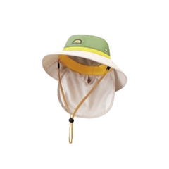 Mũ Chống Nắng Che Vai Gáy Zoyzoii Large Brim Sun Hat B63- Màu Kem