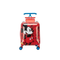 Vali Cao Cấp Cho Bé Kèm Xe Kéo Đa Năng Chính Hãng Mesuca Disney Mickey 20 Inches