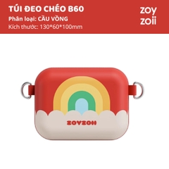 Túi Đeo Chéo Cho Bé Zoyzoii Candy Box Bag B60- Rainbow