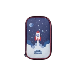 Hộp Đựng Bút Cho Bé Zoyzoii Pencil Case B20- Tên Lửa