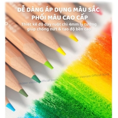 Bút Chì Màu Cho Bé 48 Màu Mideer Vibrant Colored Pencil 3+