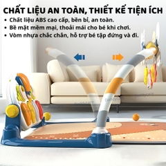 Thảm Piano Nằm Chơi Cho Bé Sơ Sinh Goodway Windmill Piano Gym 3m+