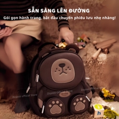 Balo Cho Bé Mầm Non Zoyzoii Forest Animal Backpack B38- Hổ Vằn
