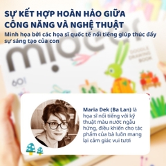 Giấy Vẽ A4 Cho Bé Mideer Doodle Drawing Book 3+
