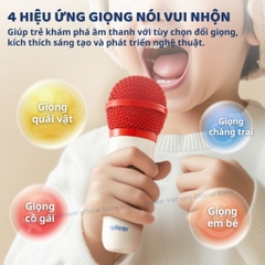 Loa Bluetooth Kèm Mic Mideer Versatile Singalone Microphone 3+