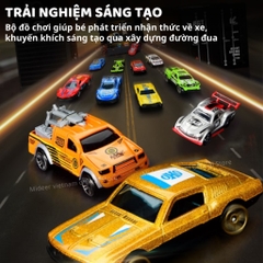 Đồ Chơi Mô Hình Ô Tô Hợp Kim 30 Xe Mideer Alloy Racing Cars 3+