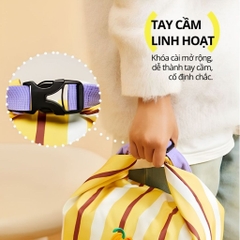 Túi Đựng Cơm Trưa Gấp Gọn Hugz Lunch Bags Size S 34*14*28cm