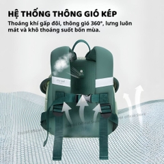 Balo Cho Bé Mầm Non Zoyzoii Discovery Series Hat Bag B80- Qủa Dứa