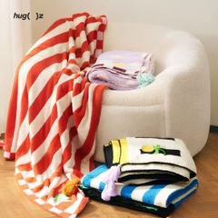 Chăn Nhung Hai Mặt Milk Cap Blanket- Love in Summer