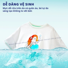 Màu Vẽ Sơn Dầu Gouache Mideer Portable Gouache Paint Bucket Set 3+