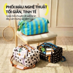 Túi Du Lịch 3in1 Đa Năng Chống Nước Hugz Travel Bag- Caramel Coast ( size M )