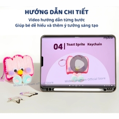 Đồ Chơi Thủ Công Kẽm Nhung Làm Kẹp Tóc Mideer Chenille Stem Craft 8+