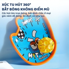 Bộ Vợt Ném Bóng Dính Mideer Suction Ball Set 3+