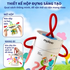 Màu Sáp Lụa Hữu Cơ 12 Màu Mideer Silky Crayons 3+