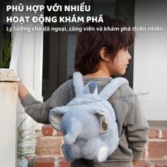 Balo Cho Bé Mầm Non Hình Gấu Bông Zoyzoii Kids Backpack B82 Sư Tử