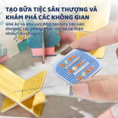 Đồ Chơi Lắp Ráp Mô Hình Nhà Búp Bê Mideer Creative Villa 6+