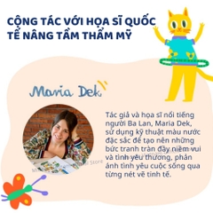 Bóng Vải Cho Bé Sơ Sinh Mideer Silent Bouncy Ball 18m+