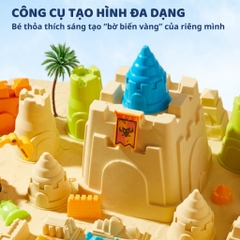 Cát Động Lực Kèm Khuôn Lâu Đài Mideer Magic Sand Play 3+