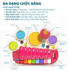 Đàn Xylophone Điện Tử Cho Bé Goodway Electronic Xylophone 18m+