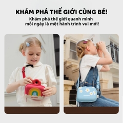 Túi Đeo Chéo Cho Bé Zoyzoii Candy Box Bag B60- Rainbow