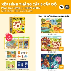 Đồ Chơi Xếp Hình Thăng Cấp Level Up Puzzle- Level 3 Natural Scenery 3+