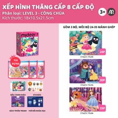 Đồ Chơi Xếp Hình Thăng Cấp Level Up Puzzle- Level 3 Princess Romance 3+