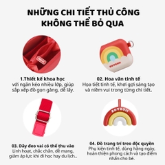Túi Đeo Chéo Cho Bé Zoyzoii Candy Box Bag B60- Star