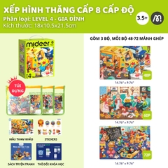 Đồ Chơi Xếp Hình Thăng Cấp Level Up Puzzle- Level 4 Baby's Routine 3+