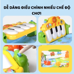 Thảm Piano Nằm Chơi Cho Bé Sơ Sinh Goodway Windmill Piano Gym 3m+