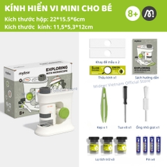 Kính Hiển Vi Mini Cho Bé Mideer Exploring With Microscope 8+