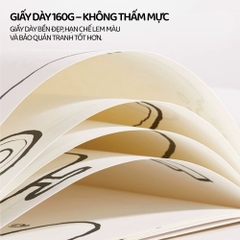 Tranh Tô Sáng Tạo Cho Bé Mideer Imagine & Create Sketchbook – Little World 3+
