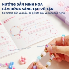 Bộ Phụ Kiện Trang Sức Cho Bé Gái Charm Bracelet Making Kit 8+