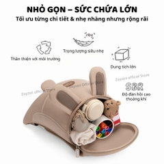 Balo Cho Bé Mầm Non Zoyzoii Animals Shaped Toddler Backpack B28- Hổ Vằn