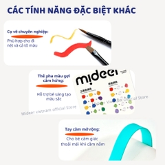 Màu Vẽ Sơn Dầu Gouache Mideer Portable Gouache Paint Bucket Set 3+
