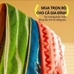 Khăn Tắm Kháng Khuẩn Hugz Bath Towel Unisex 70*140cm