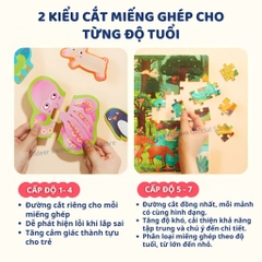Đồ Chơi Xếp Hình Thăng Cấp Level Up Puzzle- Level 7 Star Trek 5+