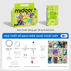 Đồ Chơi Lắp Ráp Mạch Điện Sáng Tạo Mideer Circuit Crafters 8+