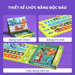 Đồ Chơi Xếp Hình Nam Châm Sáng Tạo Chủ Đề Trang Phục Mideer Magnetic Game 3+