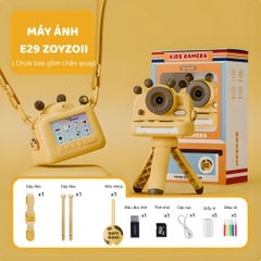 Máy Ảnh Mini Chụp Lấy Liền Cho Bé Zoyzoii Kids Instant Camera E29- Yellow
