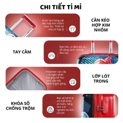 Vali Cho Bé Du Lịch 16 Inches Mesuca Marvel- Spider Man