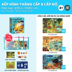 Đồ Chơi Xếp Hình Thăng Cấp Level Up Puzzle- Level 5 Amazing Adventure 4+