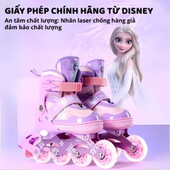 Giày Trượt Patin Trẻ Em Kèm Bảo Hộ Chính Hãng Spider Man, Disney, Marvel Size 35-38