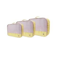 Combo 3 Túi Đựng Đồ Du Lịch Gấp Gọn Hugz- Juicy Fruit