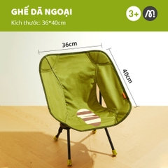 Ghế Dã Ngoại Gấp Gọn Mideer Deer Camp Party- Portable Moon Chair 3+