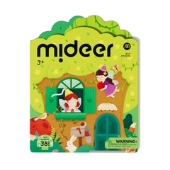 Đồ Chơi Sticker Dán Dùng Nhiều Lần Mideer Reusable Jelly Sticker Set- The Busy Animal Town 3+